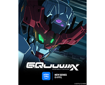 Prime Video ประกาศกำหนดการสตรีมของซีรีส์แอนิเมชันที่ทุกคนรอคอย “Mobile Suit Gundam GQuuuuuuX”